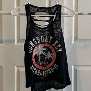 🎉3 for $20 loose opened back tank top
